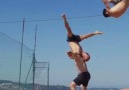 Yoga Ball Tricks & Flips at the Beach!