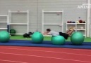 Yoga Ball Tricks & Flips!  People are Awesome