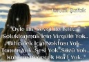 Yokluğun Cehennemin öbür adıdır Üşüyorum kapatma gözlerini...