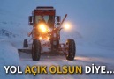 Yol açık olsun diye...