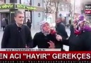 Yorumsuz bir HAYIR gerekçesi...