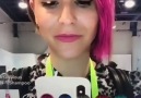 YouCam demo at CES 2019 using AR to realistically overlay various hair colors.