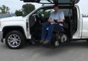 You can drive from your wheelchair with this platform lift.