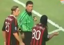 You simply can't give Ronaldinho a red card!