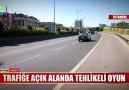 Youtuberdan 270 rezaleti!Trafiğe açık alanda tehlikeli oyun!