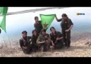 YPJ KADIN SAVAŞÇILARI KOBANÊ'DE FIRAT NEHRİ KIYISINDA 8 MART'I...