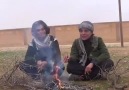 YPJ savaşçısından Koban şarkısı