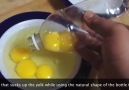 Yumurtanın Sarısını Beyazından Ayırmanın Kolay Yolu