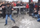 ZEIBEKIKO at Constanta, Romania - flashmob for GREECE NATIONAL...