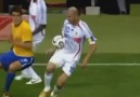 Zidaneın müthiş top kontrolleri