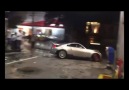 Z33 Ilegal crazy guy drift in gas station