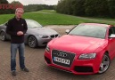 Audi RS5 ve BMW M3 kapışması !! [HQ]