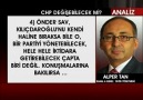 Başkan Kılıçdaroğlu, 'Önder' Sav  !