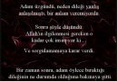 Birisi ALLAH c.c dan bir şey istedi...