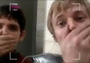 Colin Morgan and Bradley james singing you're the voice :D [HQ]