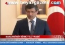 Davutoğlu, Barzani'ye ''Aziz Dostumuz'' Diyor