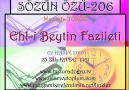 Ehl-i Beytin Fazileti [HQ]