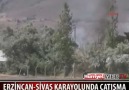 ERZİNCAN SİVAS KARAYOLUNDA ÇATIŞMA ANI