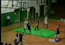 Fizik kurallarına aykırı basket !