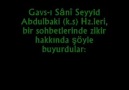 GAVSI SANİ HZ NİN NEFİS HAKKINDAKİ SÖZLERİ