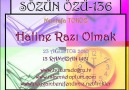 Haline Razı Olmak [HQ]