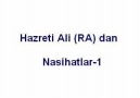 Hazreti Ali (RA) dan nasihatlar-1