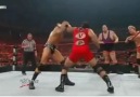 John Cena & Mark Henry & MVP vs. Randy Orton & Jericho & Big Show