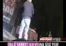 Justin Bieber Sahnede Kafasına Şişe Yedi :D