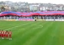 Karabükspor Taraftarının Muhteşem Bayrak Şovu