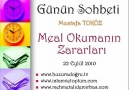 Meal Okumanın Zararları [HQ]