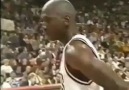 Michael Jordan Gözleri Kapalı Faul Atıyor !