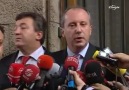 MUHARREM İNCE; RESEPSİYONA KATILMIYORUZ ÇÜNKÜ....!