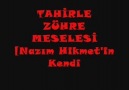 Nazım Hikmet Ran - Tahir İle Zühre