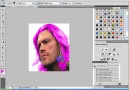 Photoshopta Saç Rengi Değiştirme! [HQ]