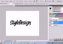 PhotoShop'ta Yazıyı Saydamlaştırmak [HQ]
