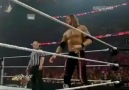 Rey& Triple H&Edge vs Punk&Luke&Jericho [19 Nisan 2010]