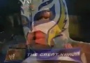 The Great Khali vs Rey Mysterio