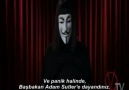 V For Vendetta - Halka sesleniş sahnesi...