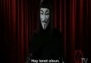 V For Vendetta (2005)  ''V'' Sesleniş Sahnesi