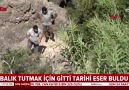 ahaber - Balık tutmak için gitti tarihi eser buldu