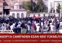 Başkan Erdoğan - Ayasofya Camii&ezan sesi...