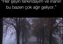 Bu Benim Öyküm. - Herşeyin farkında olmak ağır geliyor