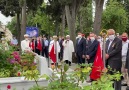 Ekrem İmamoğlu - 15 Temmuz Demokrasi Şehitliğinde anma törenindeyiz. Şehitlerimizi saygıyla anıyoruz.