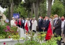 Ekrem İmamoğlu - 15 Temmuz Demokrasi Şehitliğinde anma törenindeyiz. Şehitlerimizi saygıyla anıyoruz.