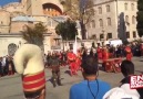 Ensonhaber - Ayasofya&önünde Mehter Marşı çalındı
